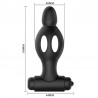 PLUG ANAL EN SILICONE AVEC VIBRATION -MR PLAY -
