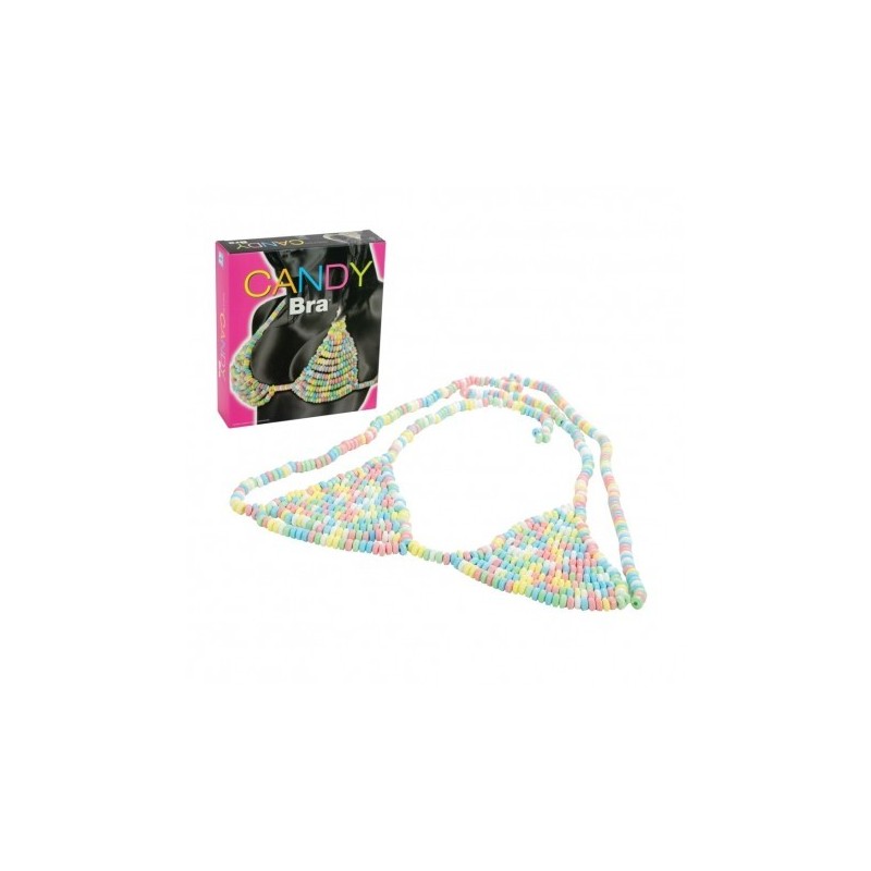 Soutien gorge candy comestible