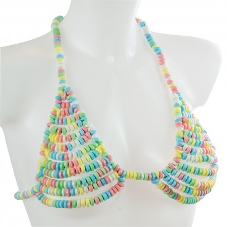 Soutien gorge candy comestible