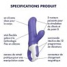 Magic Bunny Vibromasseur Rechargeable Satisfyer 