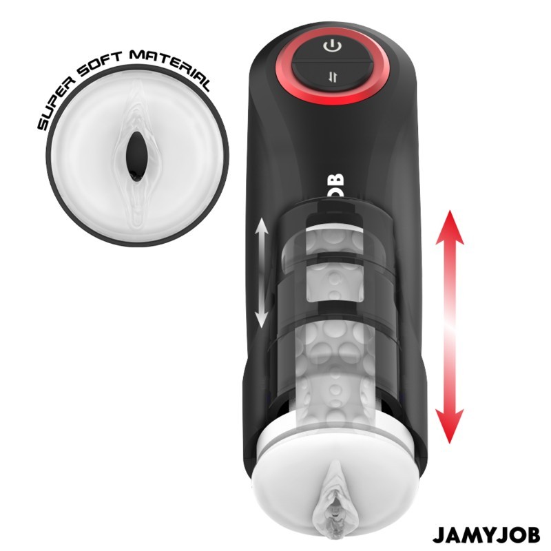 MASTURBATEUR VAGIN AUTOMATIQUE PAR GRAVITÉ 5 MODES D'ASPIRATION -JAMYJOB -