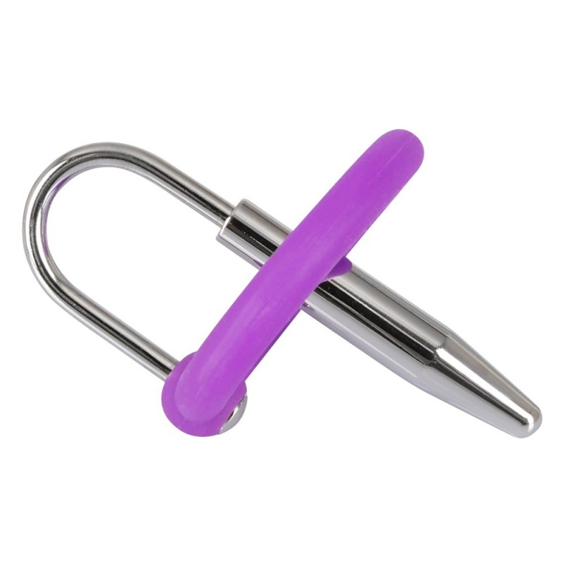 Plug pénien avec anneau de gland