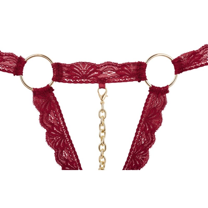 Ensemble 2 Pièces Soutien-Gorge Ouvert et String - Cottelli Collection