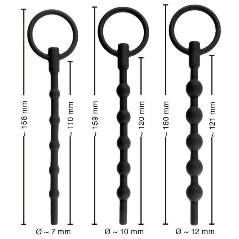 set de dilatateurs urétrales -3 pièces-