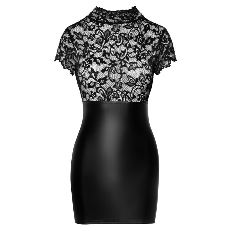 Robe courte et moulante - Noir Handmade- Taille M