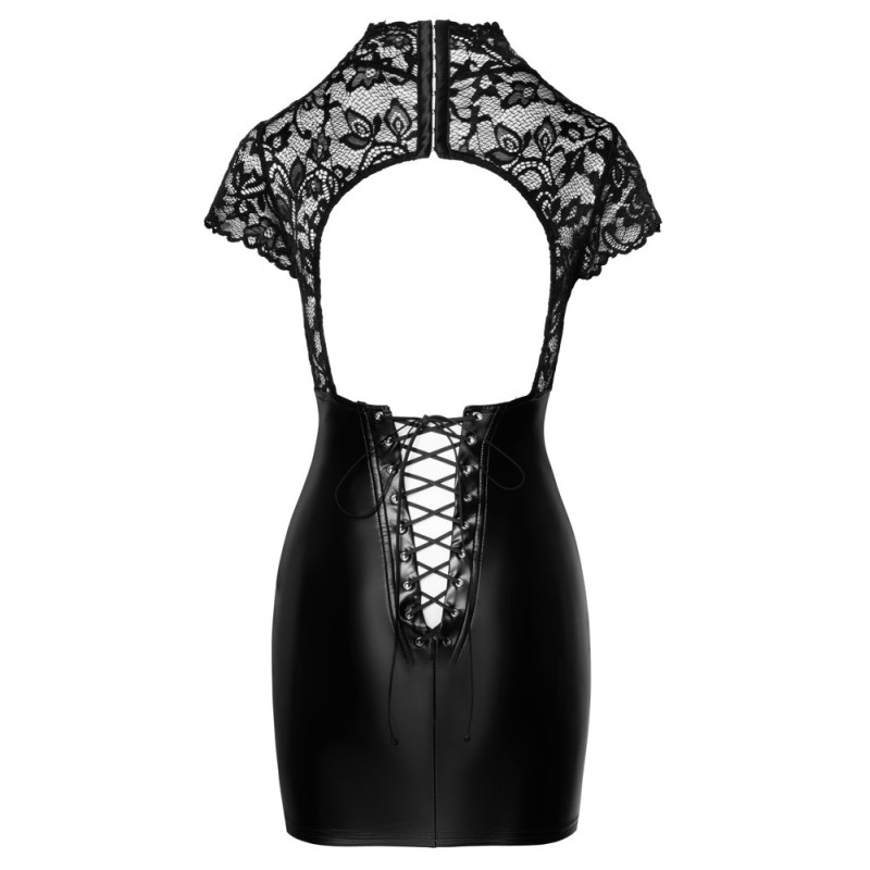 Robe courte et moulante - Noir Handmade- Taille M