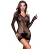 ROBE RESILLE D02 NOIR T.U