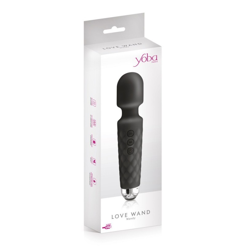 Wand violet 20 vitesses USB Yoba