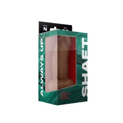 MODÈLE N DONG EN SILICONE LIQUIDE 8,5" AVEC BILLES - CHÊNE