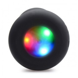 PLUG ANAL EN SILICONE LUMINEUX AVEC LUMIÈRE LED  taille : S