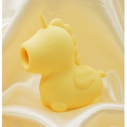 mini vibrateur licorne avec une langue tourbillonnante