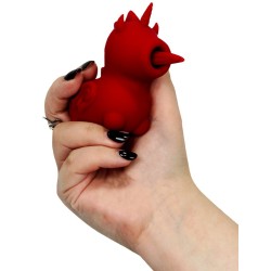 mini stimulateur licorne Blaze Diablo à la langue fourchue diabolique