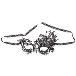 masque en broderies asymétriques