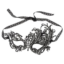 masque en broderies asymétriques
