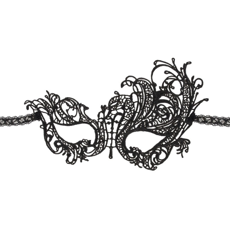 masque en broderies asymétriques
