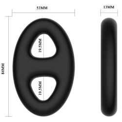 CRAZY BULL - BAGUE EN SILICONE SUPER DOUCE
