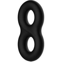 CRAZY BULL - BAGUE EN SILICONE double anneau en silicone