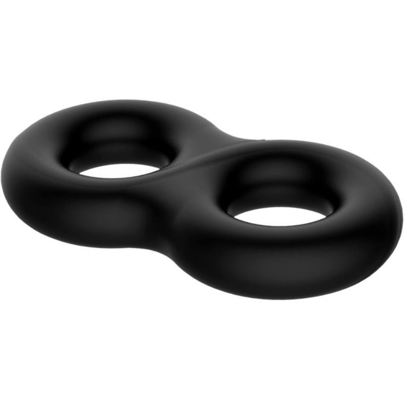 CRAZY BULL - BAGUE EN SILICONE double anneau en silicone