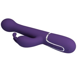 RABBIT 3 EN 1 MULTIFONCTION VIOLET -PRETTY LOVE