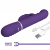 VIBRATEUR RABBIT 4 EN 1 VIOLET -PRETTY LOVE- COALE