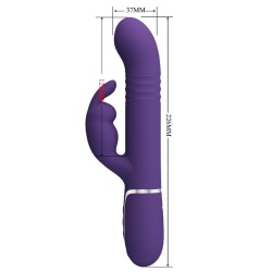 VIBRATEUR RABBIT 4 EN 1 VIOLET -PRETTY LOVE- COALE