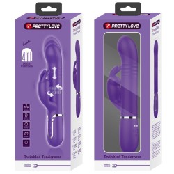 VIBRATEUR RABBIT 4 EN 1 VIOLET -PRETTY LOVE- COALE