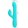 RABBIT PERLES VIBRATEUR -VERT AQUA -PRETTY LOVE