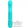 RABBIT PERLES VIBRATEUR -VERT AQUA -PRETTY LOVE