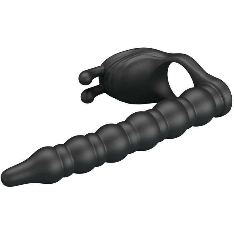 ANNEAUX PÉNIS AVEC PLUG VIBRATEUR -BLACKNEY - PRETTY LOVE -