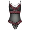 Body en dentelle florale bicolore - Cottelli LINGERIE