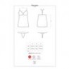 Nuisette Chiccanta et string - L/XL - Obsessive