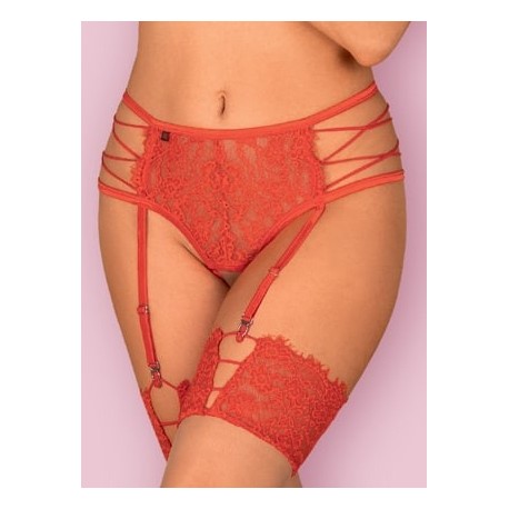 Ensemble Porte Jarretelles et string intégré - Rediosa - obsessive L/XL