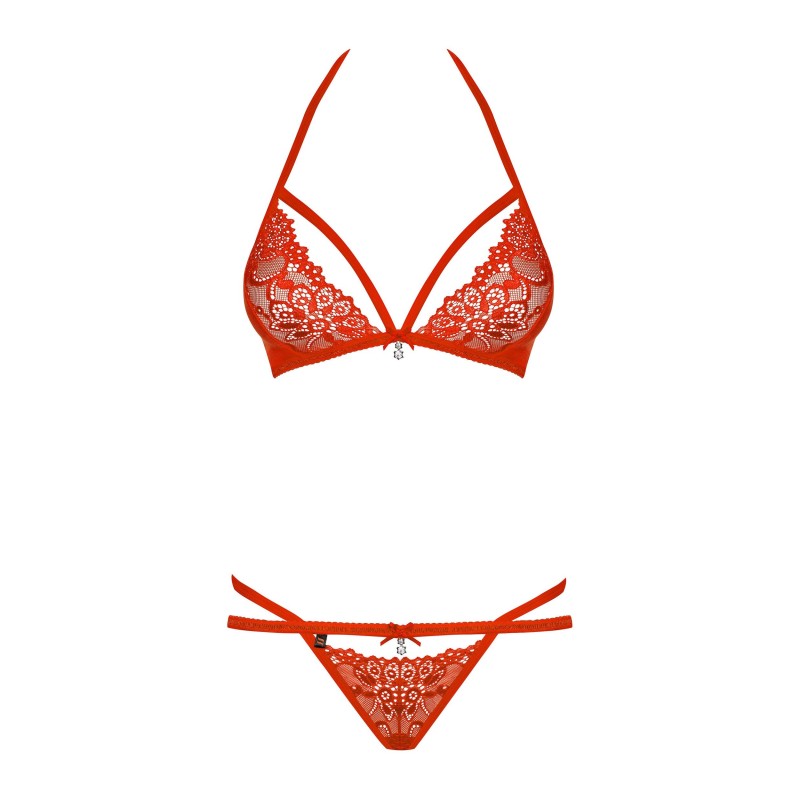 ENSEMBLE 2 PIÈCES ROUGE L/XL - 838-SET-3 -
