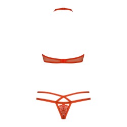 ENSEMBLE 2 PIÈCES ROUGE L/XL - 838-SET-3 -