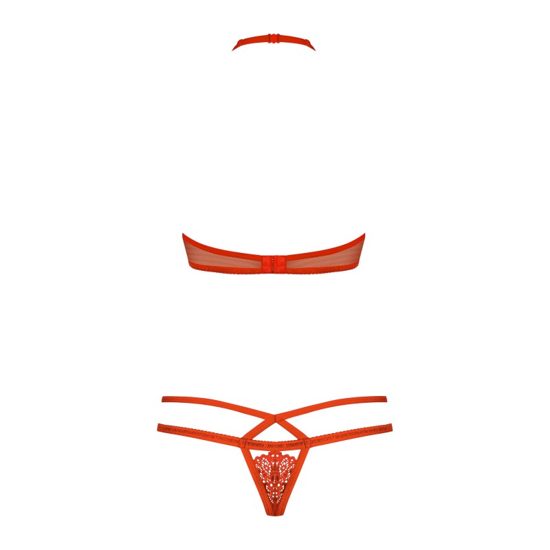 ENSEMBLE 2 PIÈCES ROUGE L/XL - 838-SET-3 -