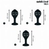 LOT DE 3 PLUG ANAL AVEC BIJOU - ADDICTED TOYS