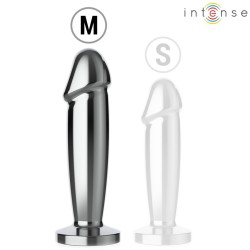 PLUG ANAL - M-  10 VIBRATIONS GODE MÉTALLIQUE AVEC TÉLÉCOMMANDE -INTENSE -