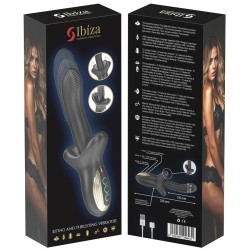 VIBRATEUR PUISSANT AVEC EFFET DE POUSSÉE ET DE MORSURE- IBIZA -