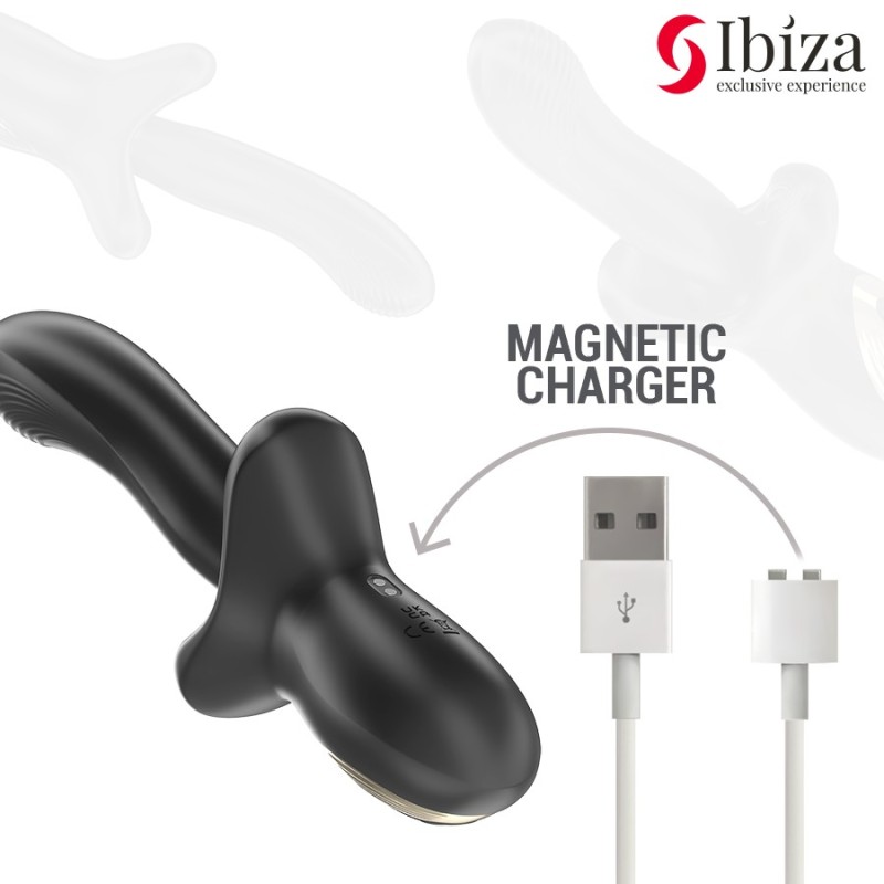 VIBRATEUR PUISSANT AVEC EFFET DE POUSSÉE ET DE MORSURE- IBIZA -