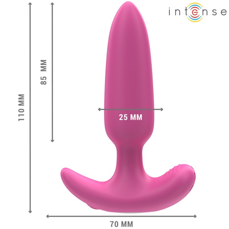 PLUG ANAL ROSS  10 VIBRATIONS ROSE TÉLÉCOMMANDE -INTENSE -