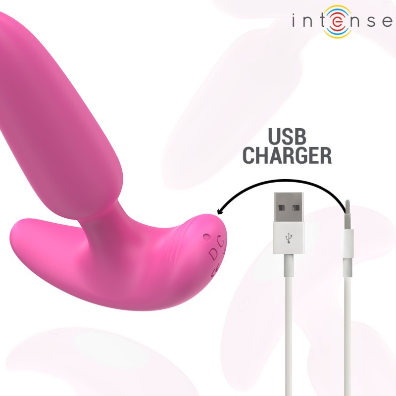 PLUG ANAL ROSS  10 VIBRATIONS ROSE TÉLÉCOMMANDE -INTENSE -