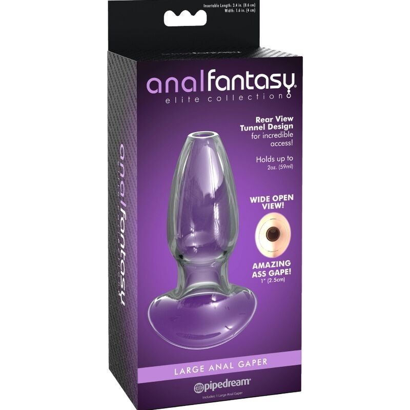 DILATATEUR EN CRISTAL ANAL GAPER TAILLE M - ANAL FANTASY ELITE COLLECTION -