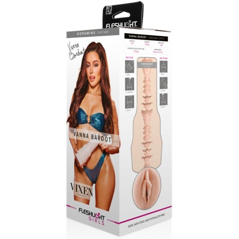 MASTURBATEUR - VANNA BARDOT VAGIN - FLESHLIGHT