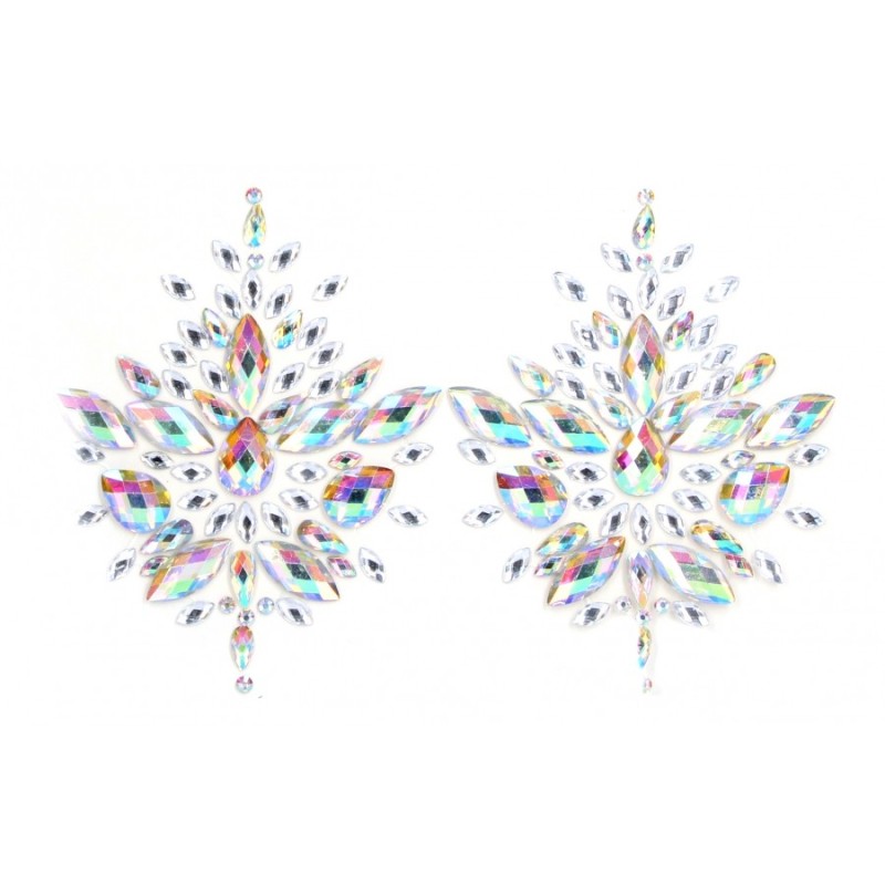 Strass autocollants tétons Dazzling Nipple Bling