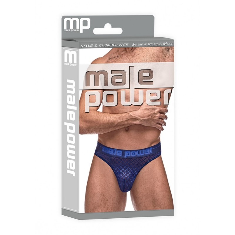 String DIAMOND MESH Bleu