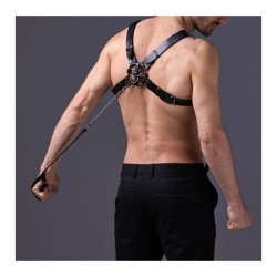 Harnais avec Laisse Harneep Noir