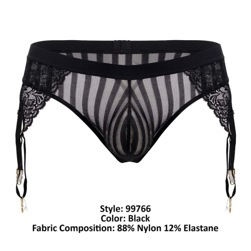 String Porte-Jarretelles Turan Noir