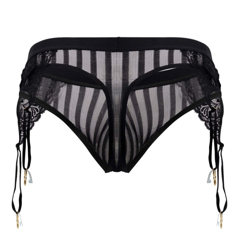 String Porte-Jarretelles Turan Noir