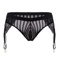 String Porte-Jarretelles Turan Noir