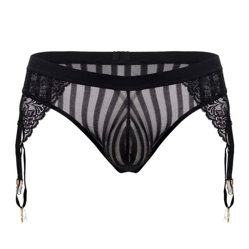 String Porte-Jarretelles Turan Noir